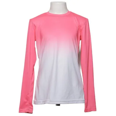 Baselayertrøje (Pink, Hvid) fra Bidi Badu Elastan, Genanvendt polyester