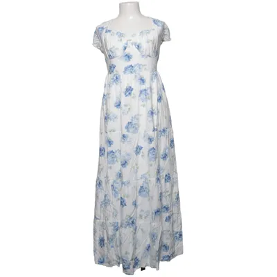 Maxikleid (Weiß, Blau, Grün) von Hollister Elasthan, Polyester