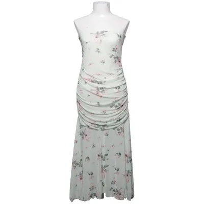 Långklänning (Vit, Rosa, Grön) från Pull & Bear Elastan, Polyester
