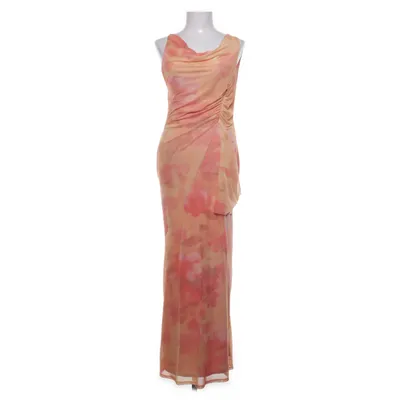 Maxikjole (Orange, Flerfarvet) fra ASOS Design Elastan, Polyester