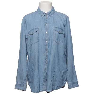 Denim blouse (Blauw) van Hampton Republic Katoen