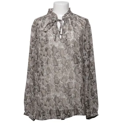 Blouse (Beige, Gris) de Amisu