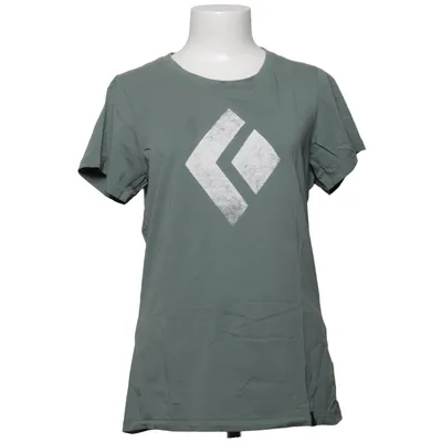 T-shirt (Groen) van Black Diamond Elastaan, Organisch katoen
