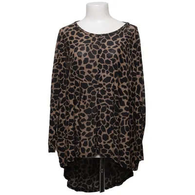 Top (Beige, Black) from Zay Clothing Elastane, Polyamide
