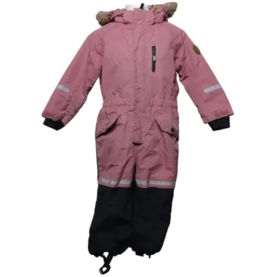 Outdoor overalls (Pink, Sort) fra Kaxs by KappAhl Polyamid, Polyester