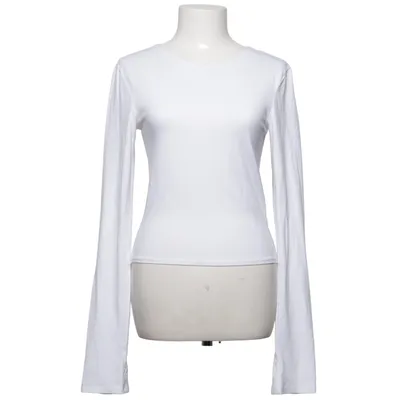 Long sleeve T-shirt (White) from A-DSGN Cotton, Elastane, Polyester