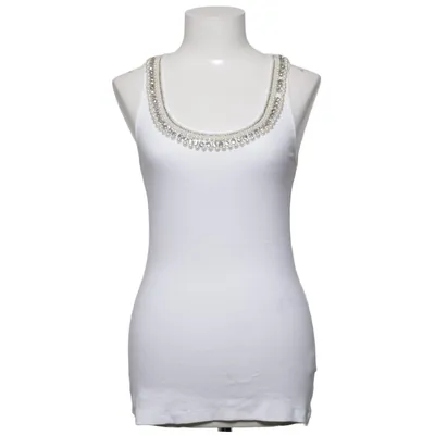 Tank­top (Weiß) von Amor & Psyche Baumwolle, Elasthan