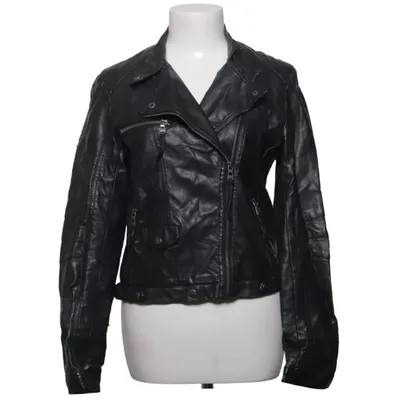Veste de motard (Noir) de Softy Outerwear Collection Polyester, Polyuréthane, Viscose