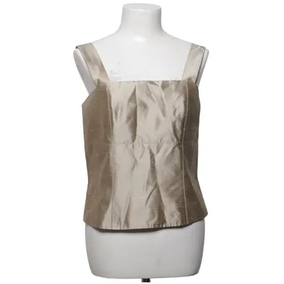 Tanktop (Beige) van Elinette Zijde