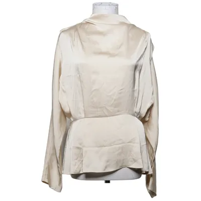 Bluse (Beige) fra H&M Polyester
