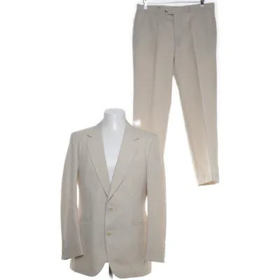 Kostym (Beige) från Tiger of Sweden Linne, Polyester, Ull