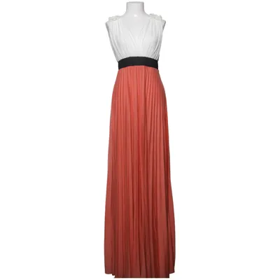 Maxi jurk (Wit, Roze) van Oxygene Polyester, Viscose