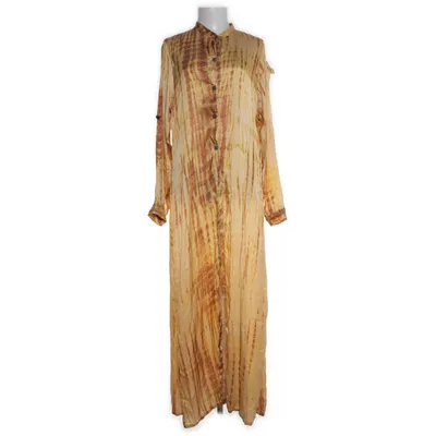 Maxi dress (Yellow, Multicolored) from Hunkydory