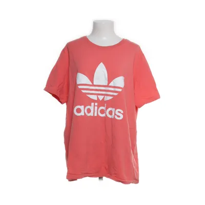 T-shirt (Rød) fra Adidas Bomuld, Elastan