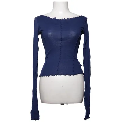 Top (Blauw) van Weekday Katoen