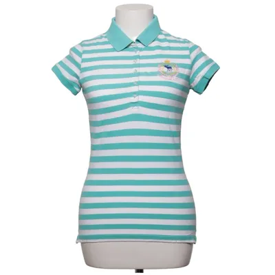 Poloshirt (Groen, Wit) van Abercrombie & Fitch
