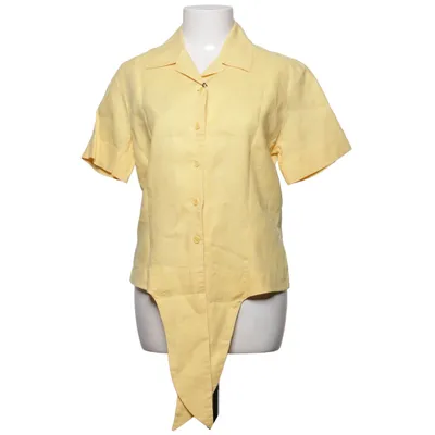 Short sleeve shirt (Yellow) from Nadine H Linen