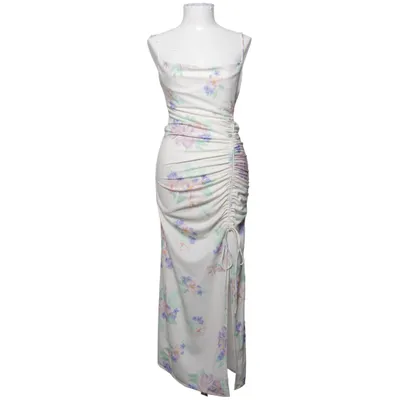 Långklänning (Vit, Flerfärgad) från Zara Polyester