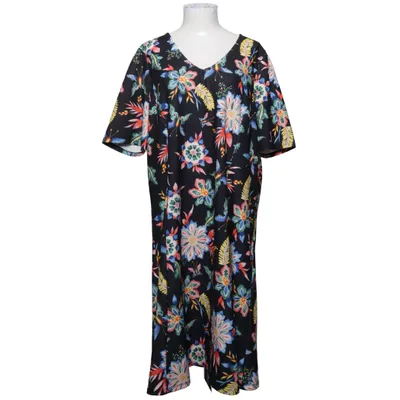 Klänning (Svart, Flerfärgad) från Junarose Elastan, Polyester
