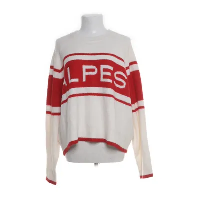 Sweater (Multicolored, White, Red) from H&M Polyester, Acrylic, Wool, Elastane