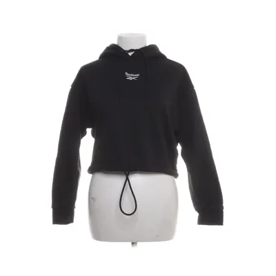 Capuchon sweater (Zwart) van Reebok Katoen, Elastaan
