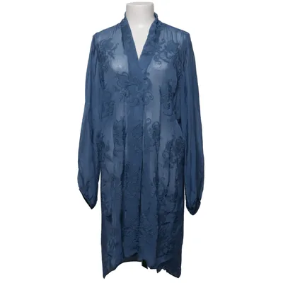 Kaftan (Blå) från Stockholms Klänningsfabrik Elastan, Silke, Viskos