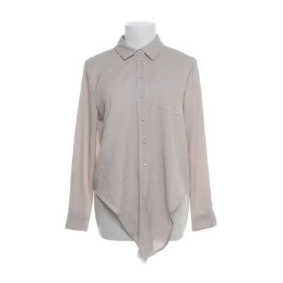 Shirt (Beige, Wit) van ONLY Blue Denim Polyester