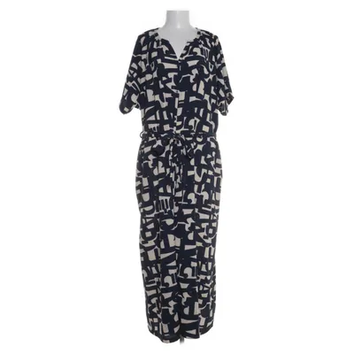 Maxi jurk (Blauw, Wit) van Gina Benotti Elastaan, Polyester