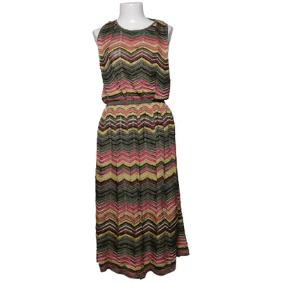 Kleid (Pink, Gelb, Grün, Mehrfarbig) von Missoni Metallfaser, Polyamid, Polyester, Viskose