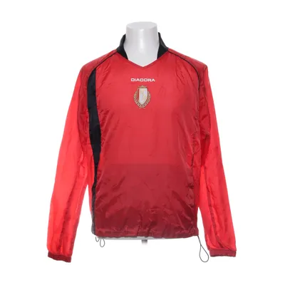 Träningsjacka (Röd, Svart) från Diadora Polyester