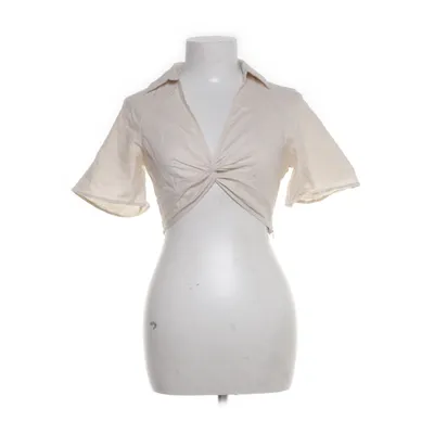 Topp (Beige) från Romee Strijd x NA-KD Bomull, Linne