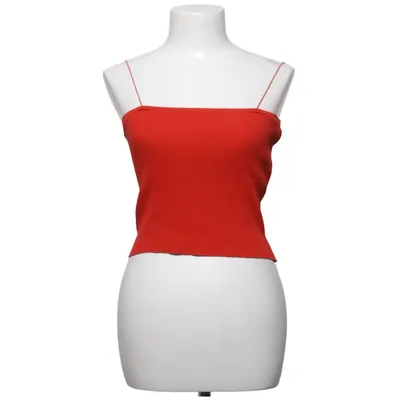 Crop top (Red) from C'est Monique Cotton, Polyester