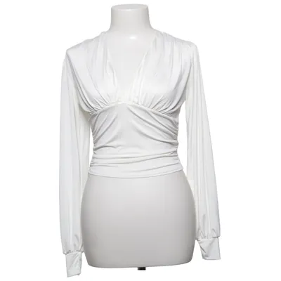Blouse (Plunge Neck) de NLY One Élasthane, Polyester