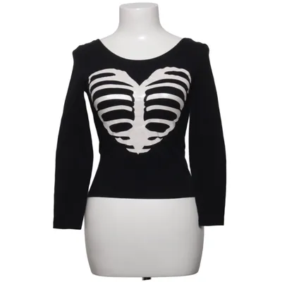 Lange mouwen shirt (Zwart) van Divided by H&M Katoen, Elastaan