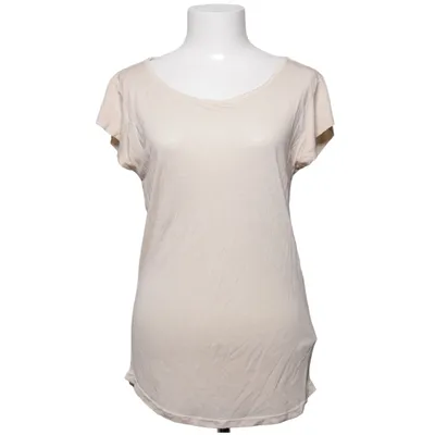 T-shirt (Beige) fra Majestic Filatures Silke