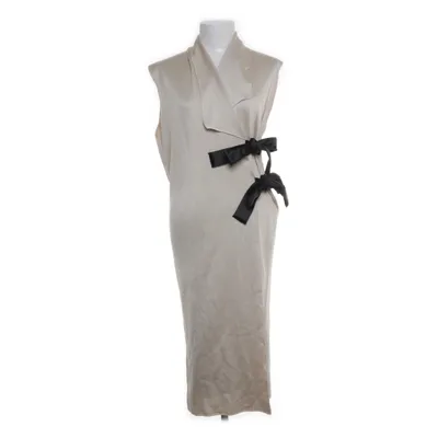 Wrap dress (Beige) from Mango Casual