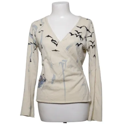 Wikkelvest (Beige, Zwart, Blauw) van Raw Kasjmier