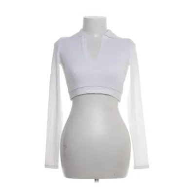 Crop top (Wit) van Tally Weijl Polyester, Viscose, Elastaan