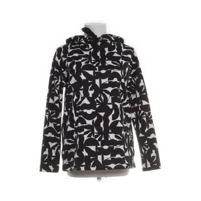 Hoodie (Black, White) from Gina Collection Elastane, Polyester, Viscose