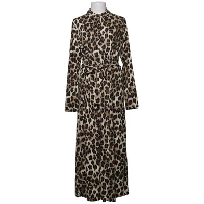 Robe chemise (Beige, Marron, Noir) de Lolive Verte Élasthane, Polyester