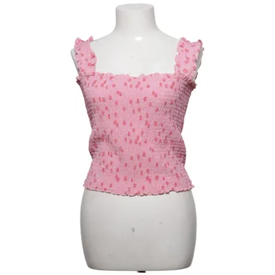 Top (Pink, Flerfarvet) fra Pieces Elastan, Polyester