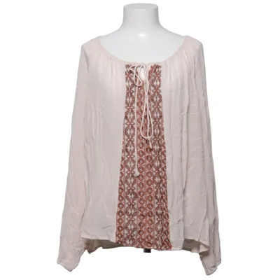 Bluse (Beige, Brun) fra Sira Viscose