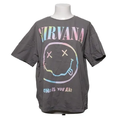 T-shirt (Grå, Flerfärgad) från Nirvana Bomull