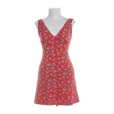 Jurk (Rood, Meerkleurig) van ASOS Design Katoen, Elastaan