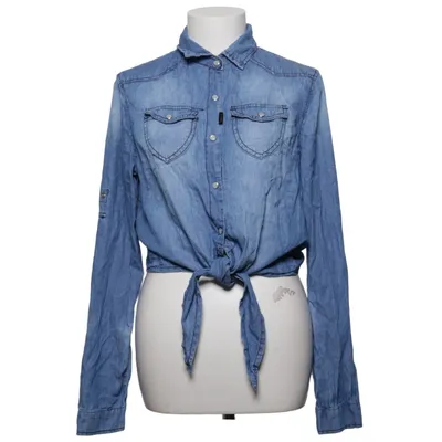 Jeansskjorta (Blå) från Simply Chic