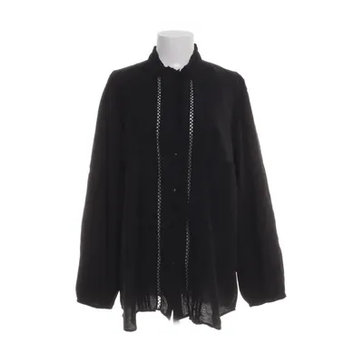 Blus (Svart) från Zizzi Polyamid, Viskos