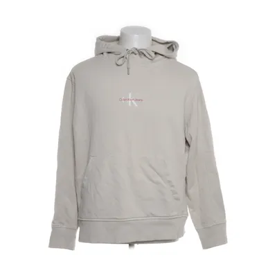 Capuchon sweater (Beige) van Calvin Klein Jeans Katoen, Elastaan