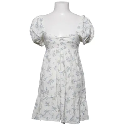 Dress (Blue, White) from Divided by H&M Linen, Polyester, Viscose