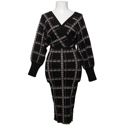 Dress (Black, Beige) from Allyson Polyamide, Viscose