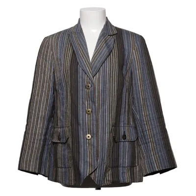 Blazer (Blue, Brown, Gray) from Almia Cotton, Linen